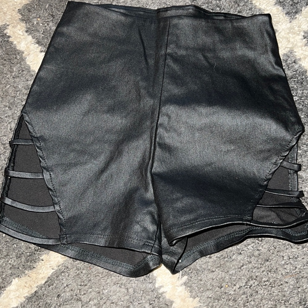 Black shorts casual